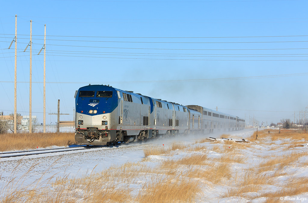 The Empire Builder 8(7) Bound for Fargo Grand Forks, Nor… Flickr
