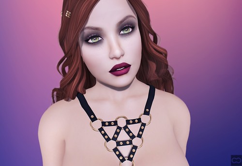 My Chain Hits My Chest Model Cryssie Carver Credits www.… Flickr