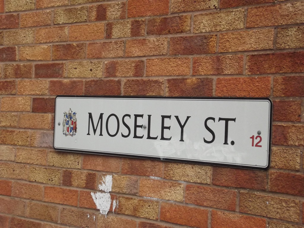 Moseley Street, Digbeth road sign On Moseley Street in D… Flickr