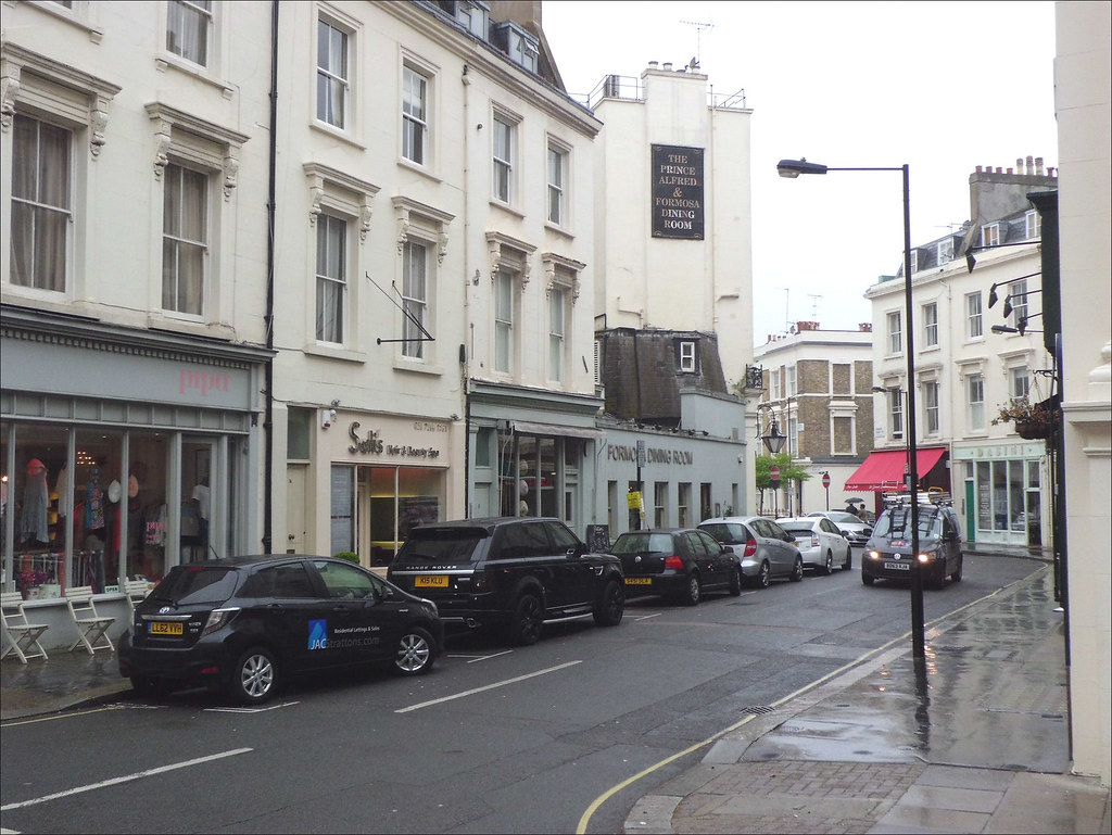 London W9 Formosa Street the view from Warrington Crescen… David