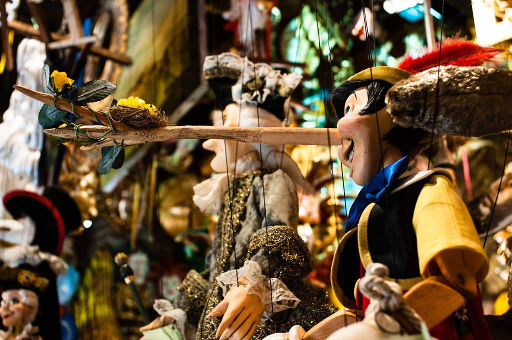 Venice A fascinating shop tucked in one of the… Flickr