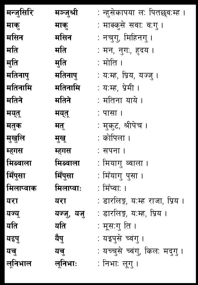 newari names book Flickr