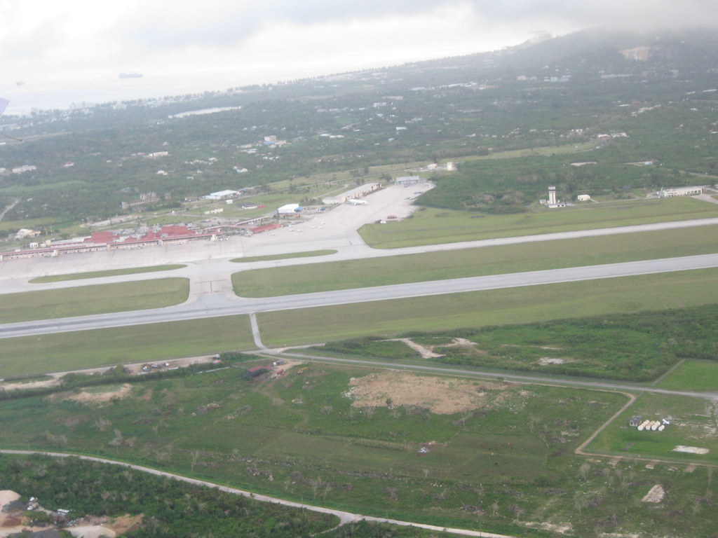 Saipan to Tinian Saipan airport. Ten minute flight to Tini