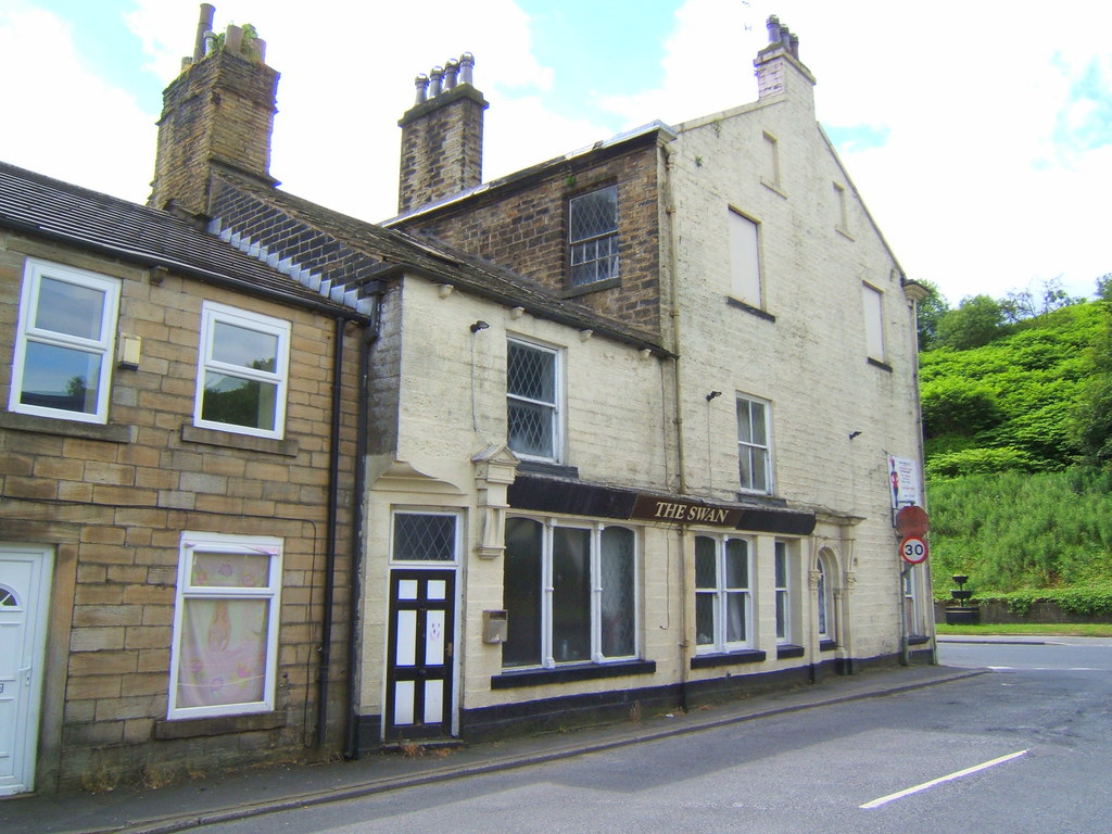 Rockcliffe Road, Bacup, Lancashire The Swan (Pub) Robert Wade