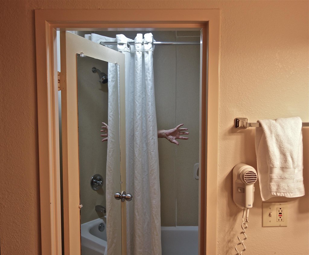 Behind the Shower Curtain in Room 117 Best Western Murfr… Flickr