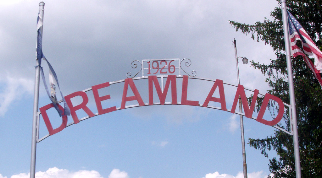 DREAMLANDKENOVA WV Dreamland pool gate . Was a fancy plac… Norris