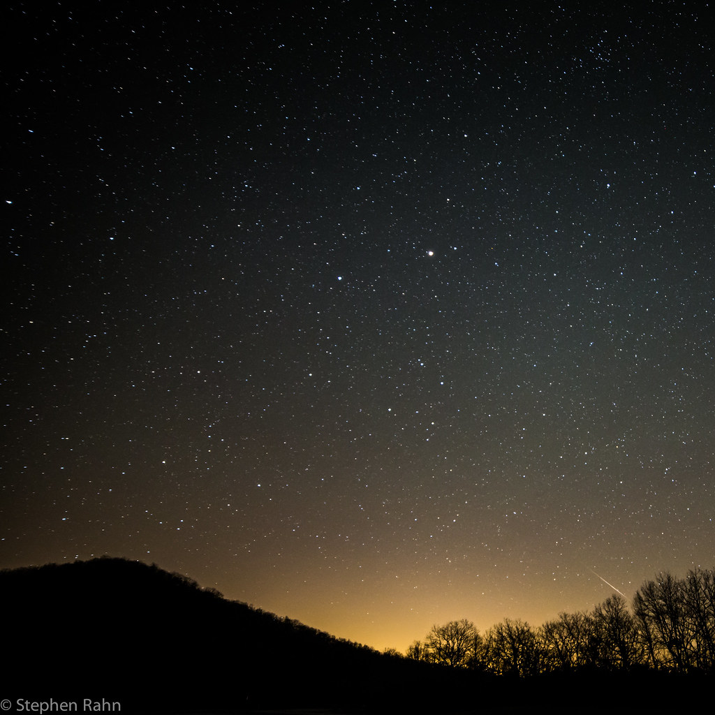 Meteor over North Stephen Rahn Flickr