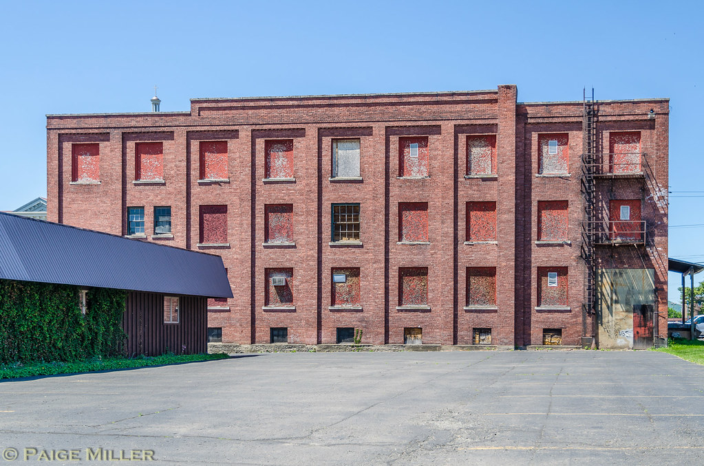 Elmira, NY abandoned industrial building Paige Miller Flickr
