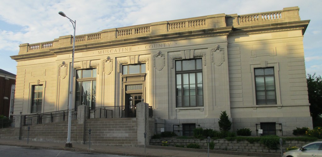 Old Post Office 52761 (Muscatine, Iowa) Built in 190809