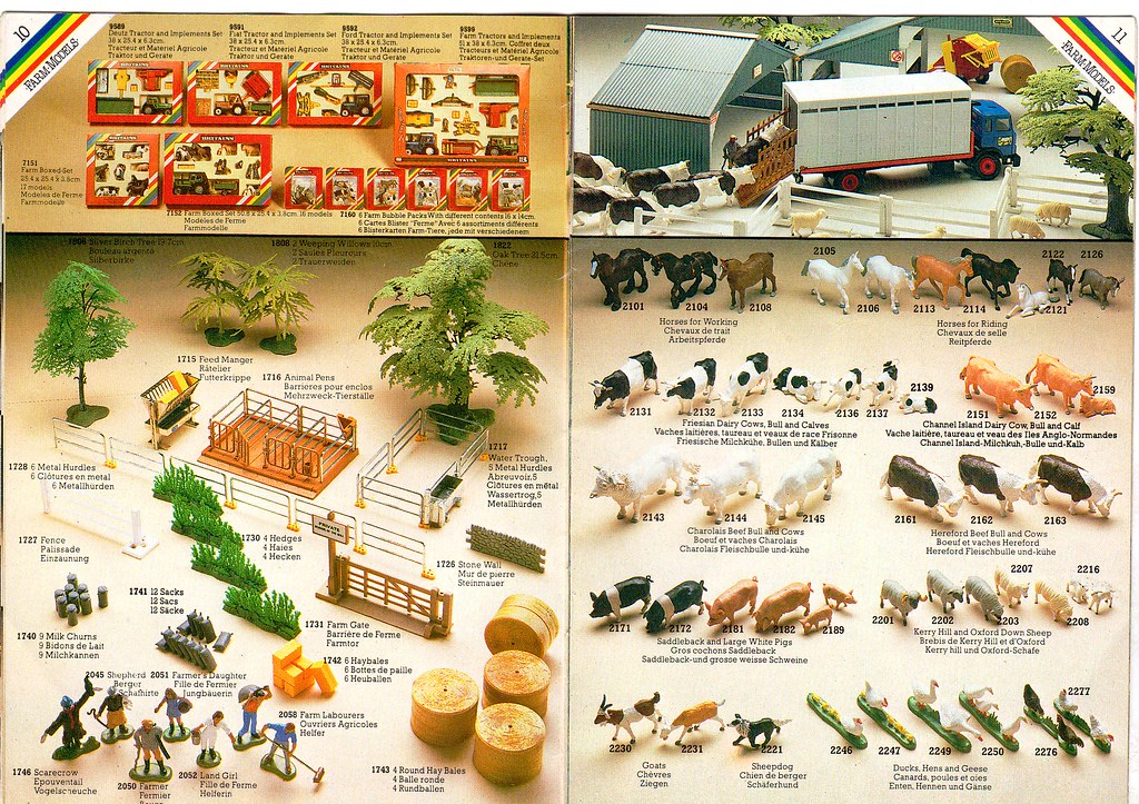Britains Toy Catalogue 1983. Pg 10&11 Britains Toy Catalog… Flickr