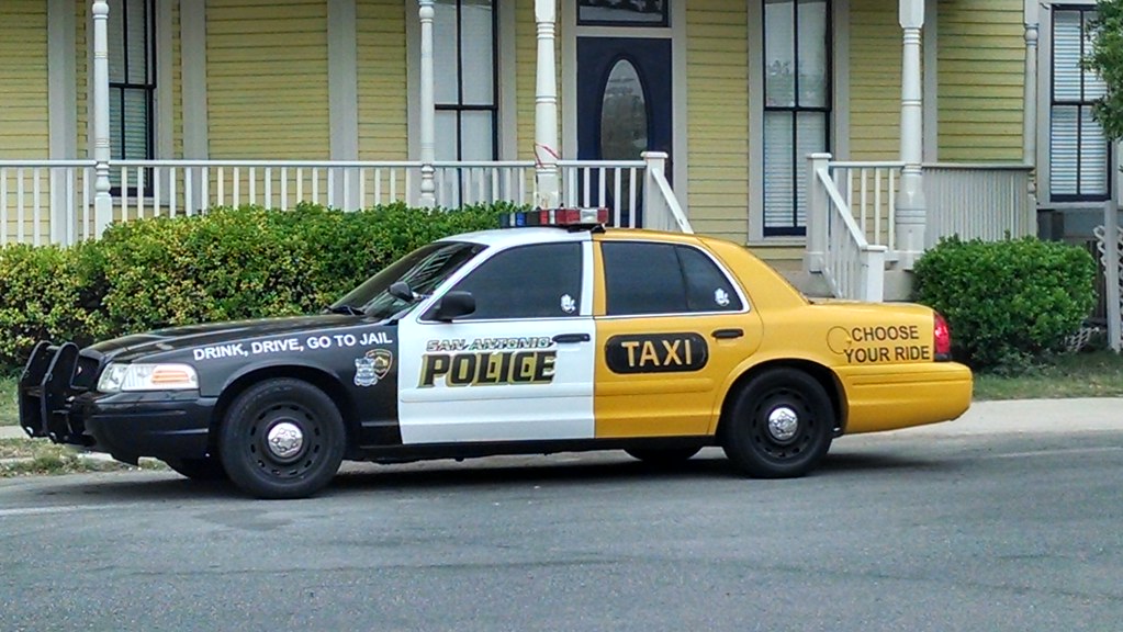 San Antonio Police car DWI campaign car, I thought this wa… Flickr