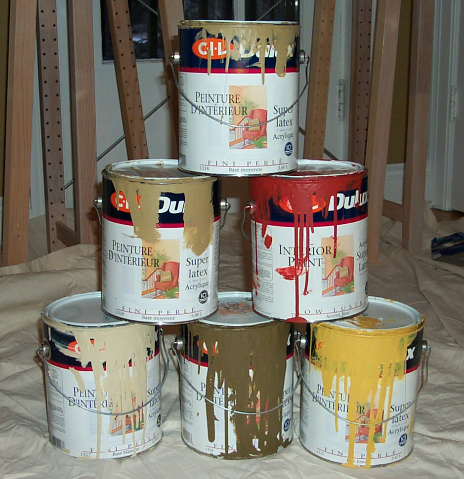 Paint cans Peter Burka Flickr