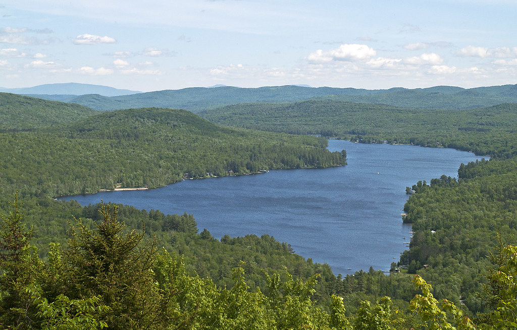 Lake Groton from the top of Little Deer Mt., Groton State … Flickr