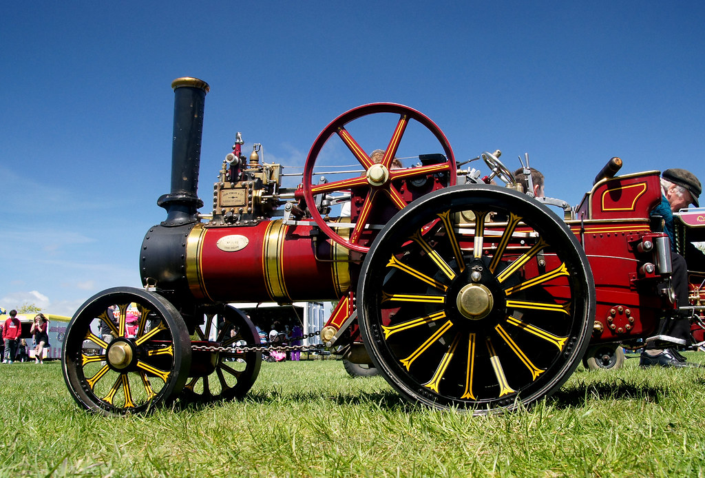 Model of a John Fowler traction engine. John Fowler & Co. … Flickr
