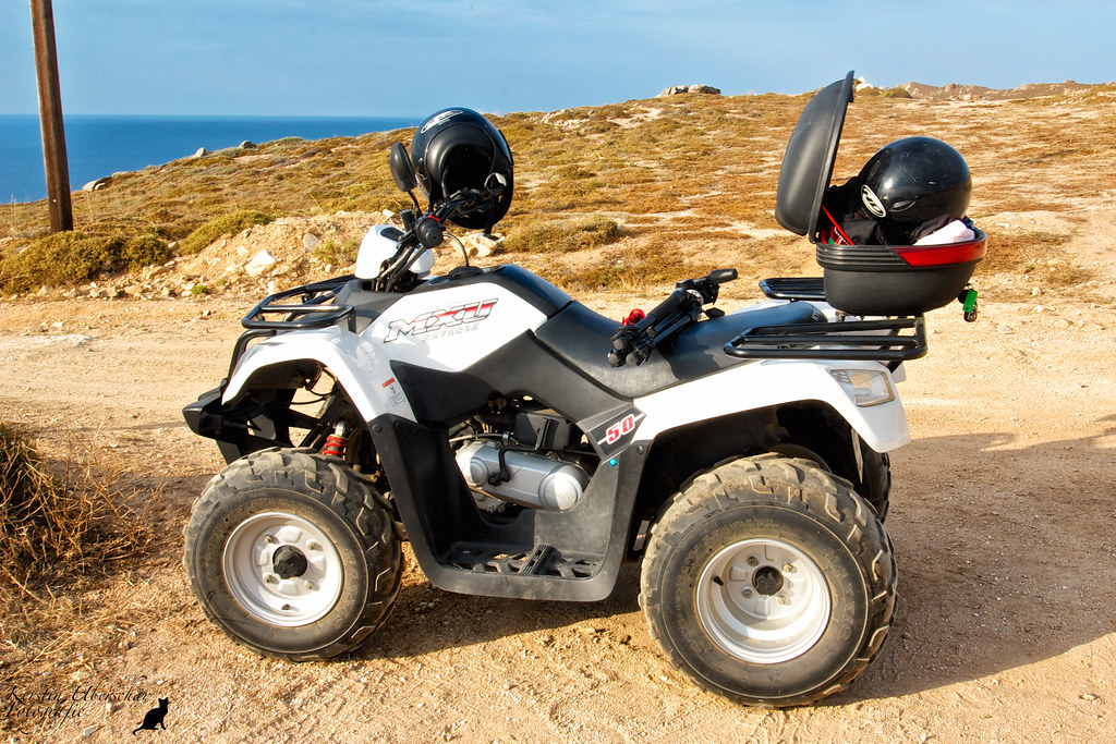 (2.354) Quad / Mykonos with the quad bike ride on