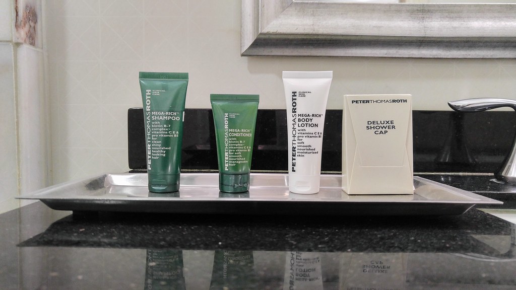 Peter Thomas Roth Bath Amenities at the Hilton Checkers Flickr