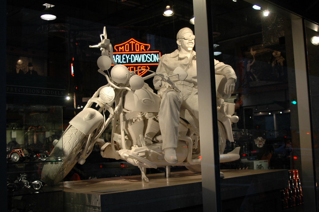 Window Harley Davidson Window to the Harley Davidson store… Flickr