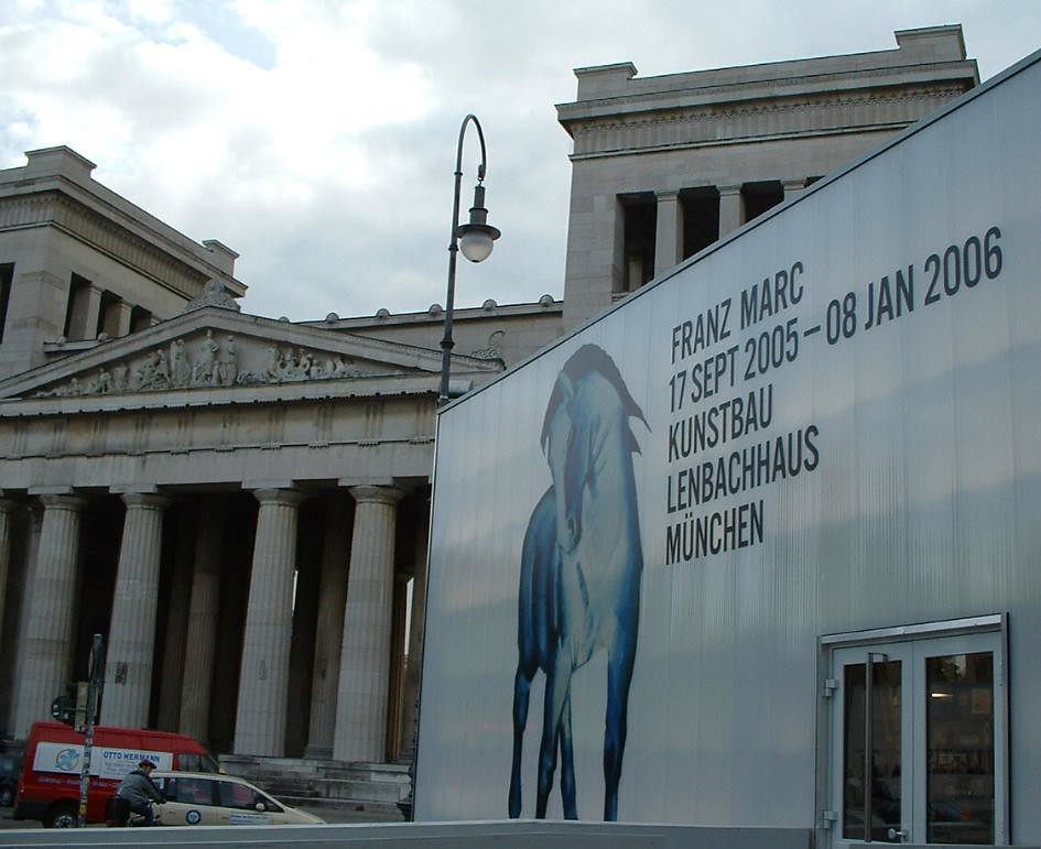 Franz Marc Exhibition Gift Shop Munich, Germany. October, … Flickr