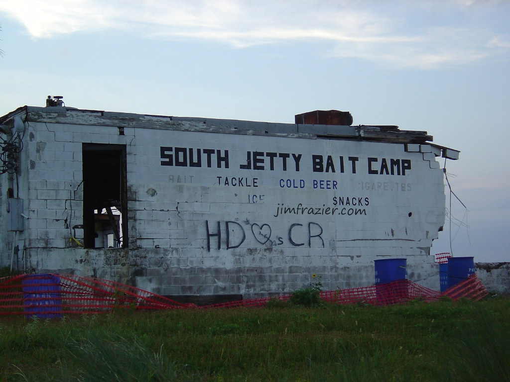 South Jetty Bait Camp At the eastern end of Galveston, Tex… Flickr