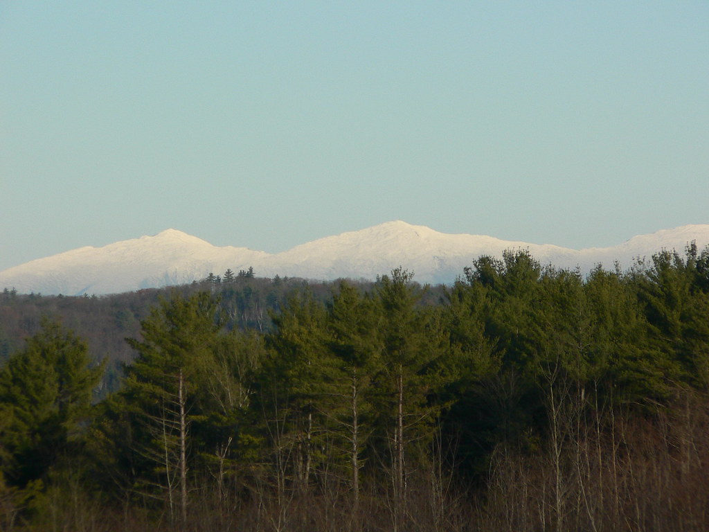 Mount Washington, from Lyman, NH November view of the Pres… Flickr