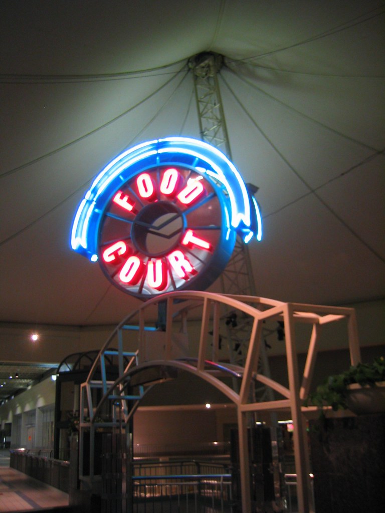Eastland Mall Food Court Neon Sign Eastland Mall's Food Co… Flickr