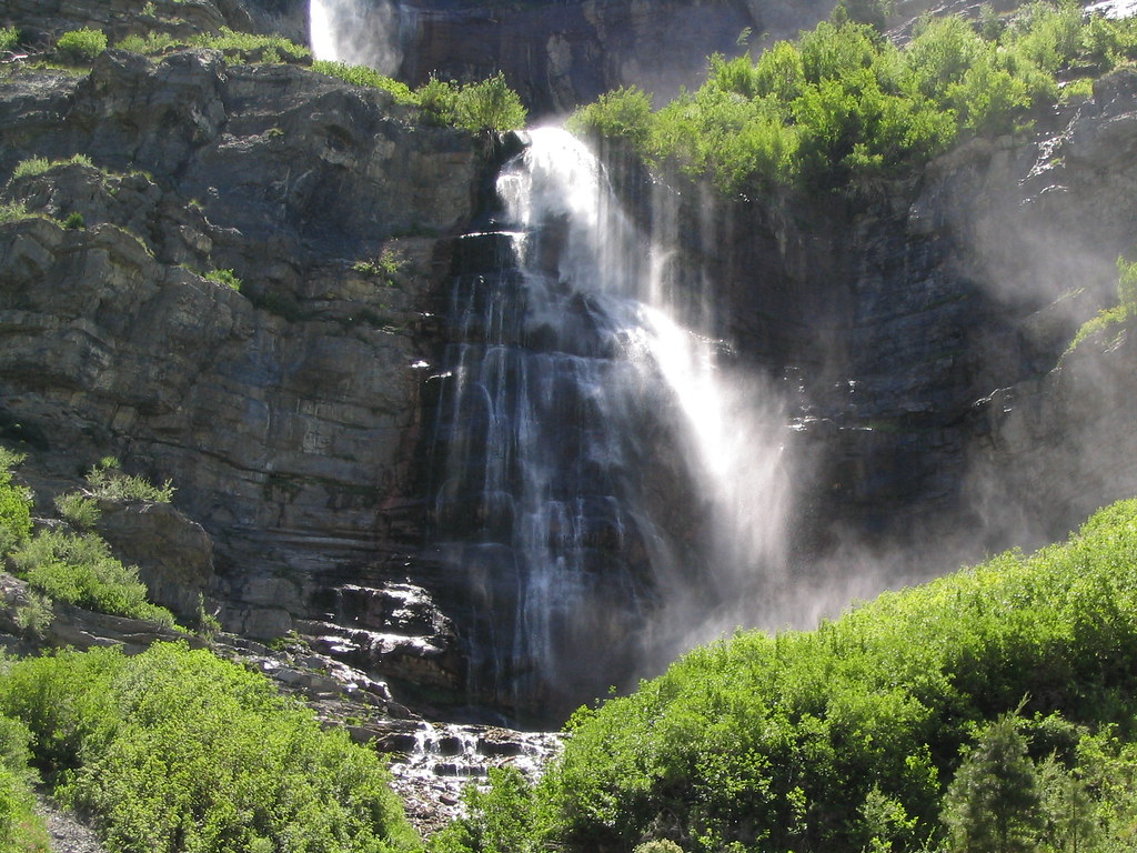 Bridal Veil Falls, Provo Canyon, Utah Bridal Veil Falls is… Flickr