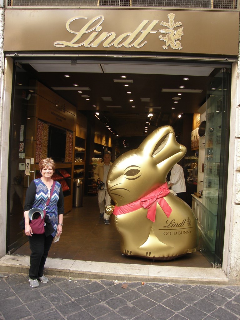 With the GiantSize Lindt Bunny P5140362 Ken Horn Flickr