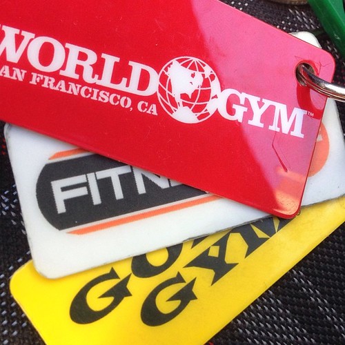 That's a lot of gym membership cards. fitnesssf goldsgym… Flickr