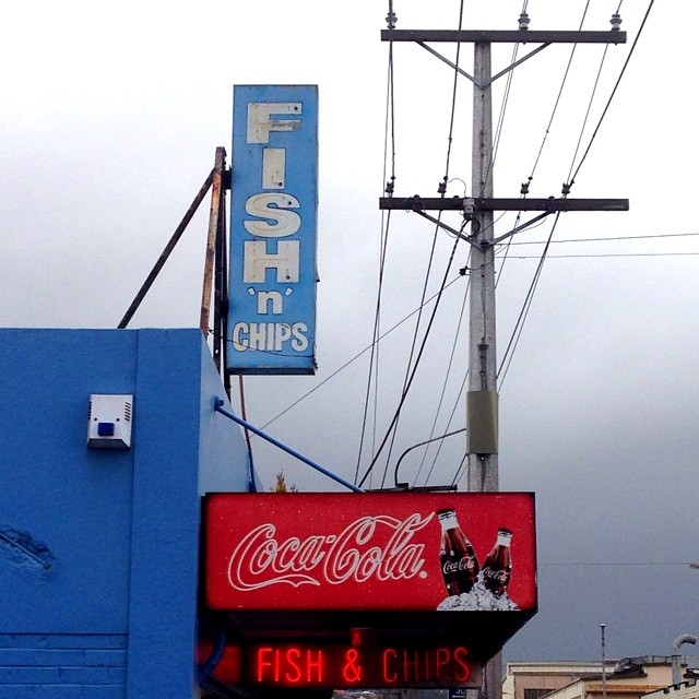Fish and Chips Shop, 205 Hillside Rd., Dunedin, New Zealan… Flickr