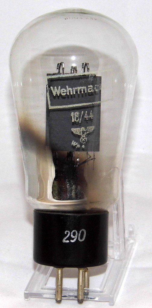 Vintage German WehrmachtLabeled Vacuum Tube, Type RGN 200… Flickr