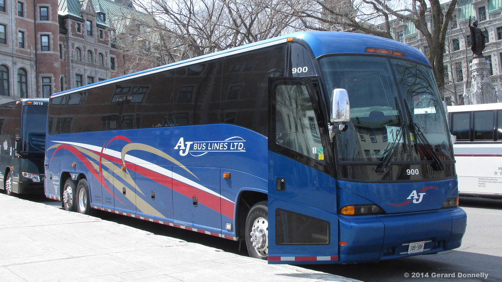 A.J. Bus LInes Ltd 900 Location Quebec City (QC CA Flickr
