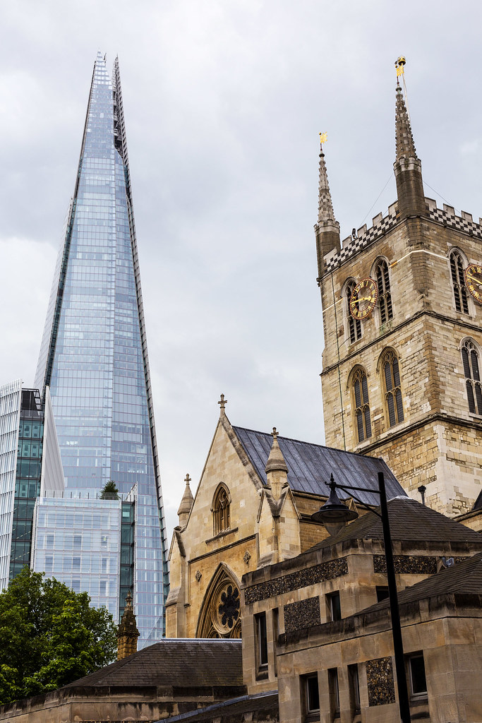 shard and church Johannes Hillerbrand Flickr