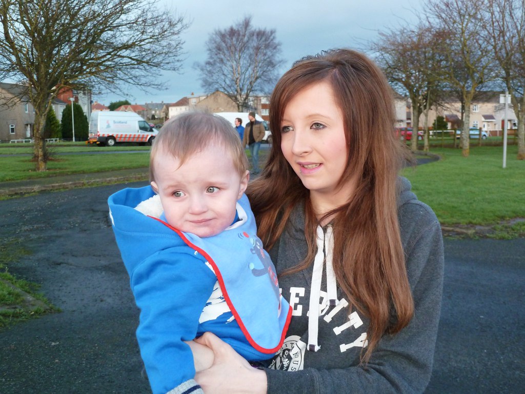 Liam & Sarah Park on Caprington Av, Kilmarnock. David Austin Flickr