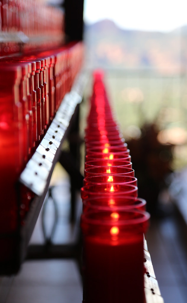 Cathedral Candles Many Good Friday services are going on p… Flickr