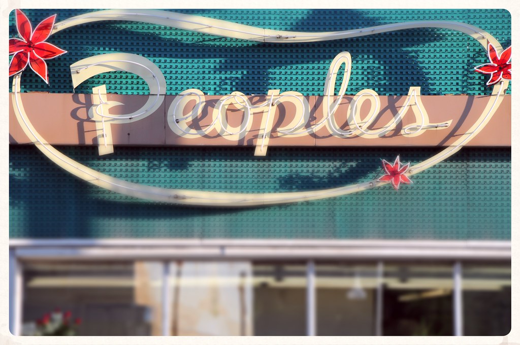 Peoples Flower Shop Neon Sign Albuquerque New Mexico Route… Flickr