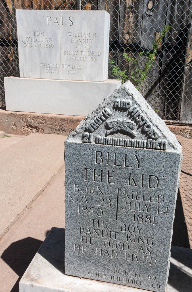 Replica Billy the Kid tombstone Heather and I decided to h… Flickr