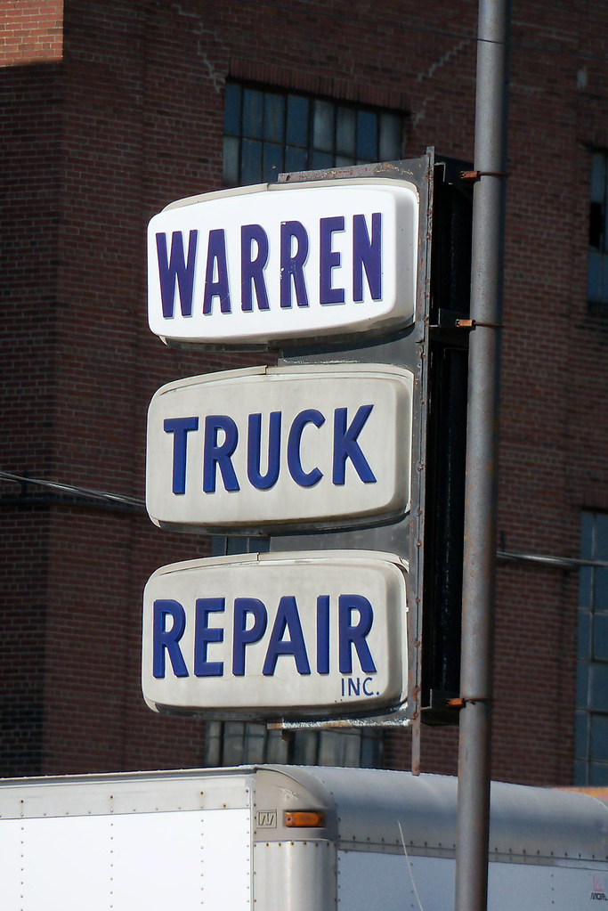 OH Warren Warren Truck Repair Plastic vacuform sign for … Flickr