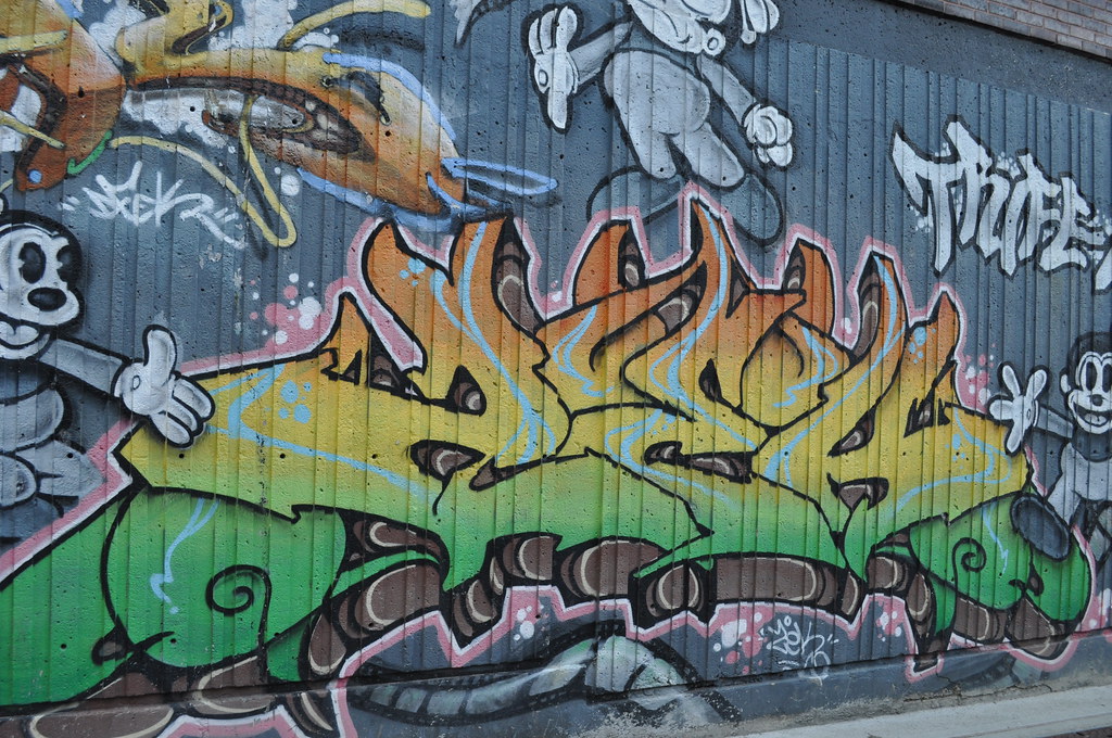 Graffiti TAG Canada Montréal (13) Les graffitis sont