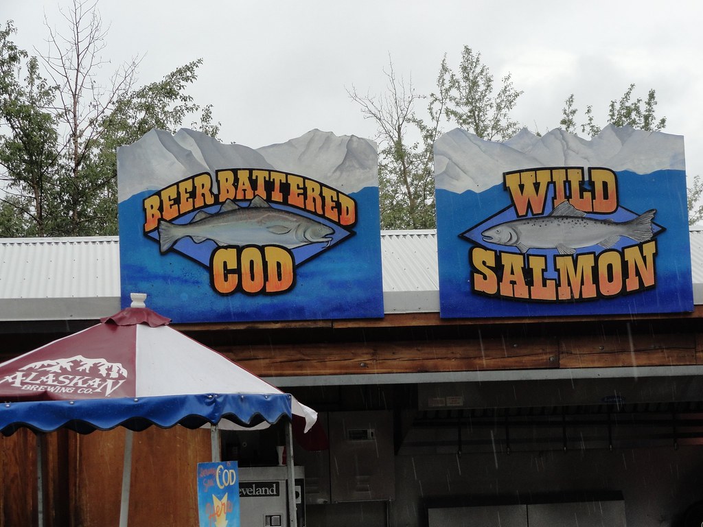 The Alaska Salmon Bake Pioneer Park, Fairbanks, Alaska Jun… Flickr