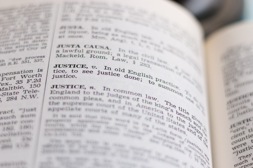 Justice Definition Dictionary Focus When using this image … Flickr
