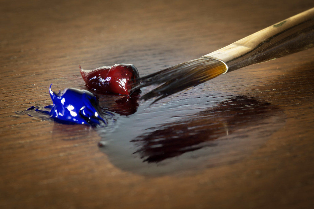 Preparing a glaze (Explored) Glazing is just one of many t… Flickr