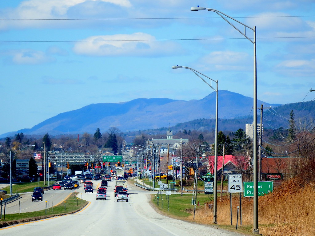 Rolling Into Rutland VT RT 7 North Crosses RT 4 Flickr