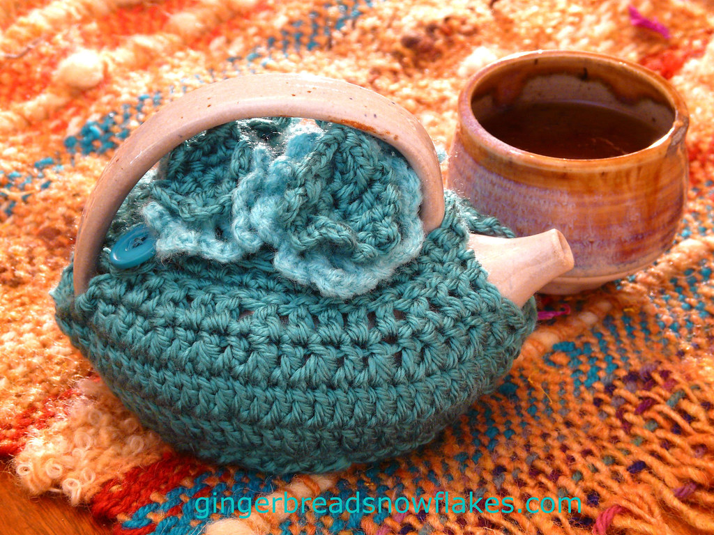 Tea Pot Cozy Completed! Learn how to make a tea cozy that … Flickr