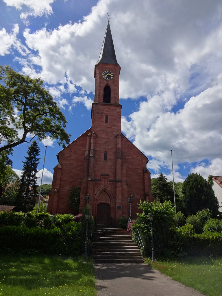 Landstuhl, RhinelandPalatinate, state of Germany, Evangel… Flickr