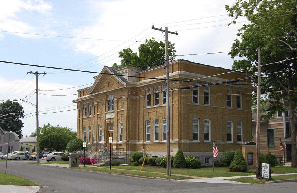 Canastota Public Library Canastota, NY Side view Canas… Flickr