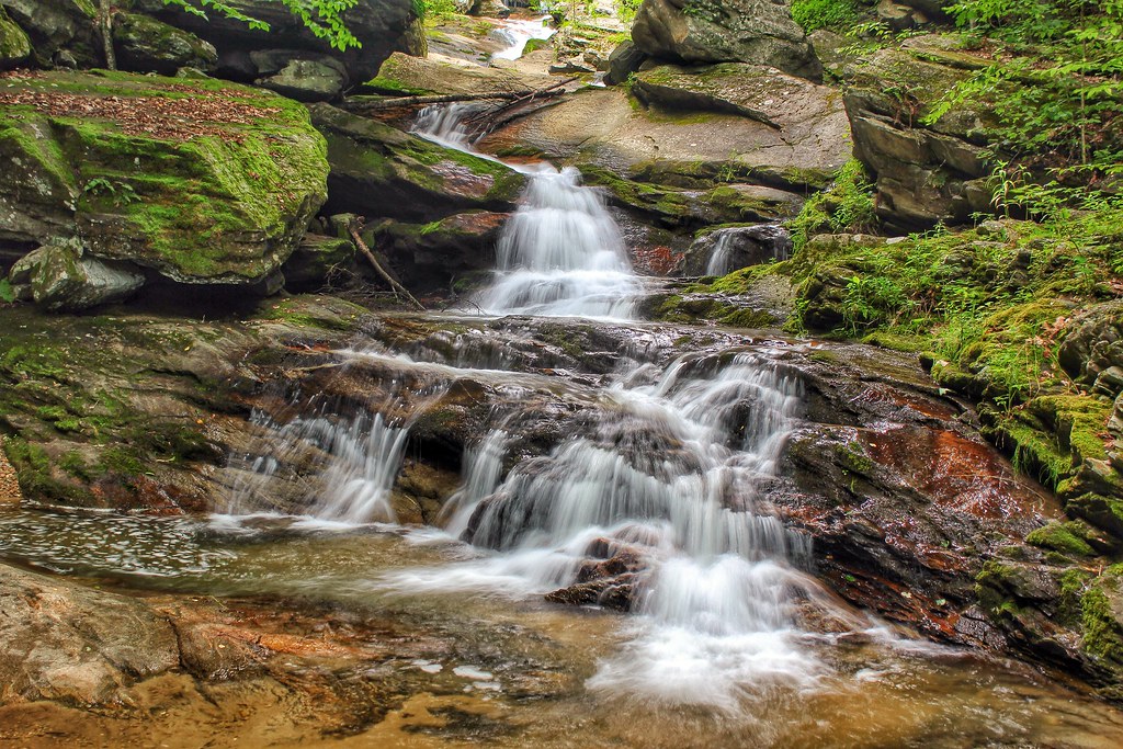 Crab Orchard Falls accessed in Valle Crucis, NC from the… Flickr