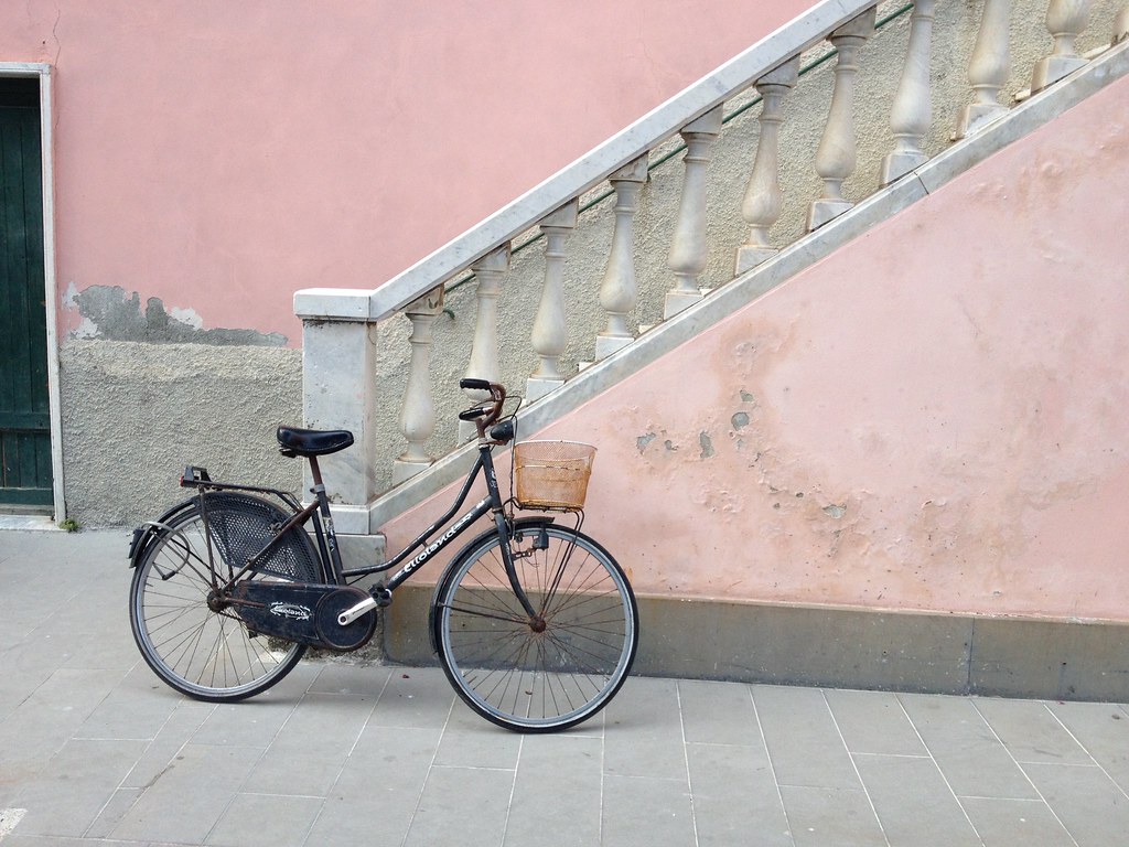 A Bicycle in Italy, Life is Beautiful by Nada Djordjevich Flickr