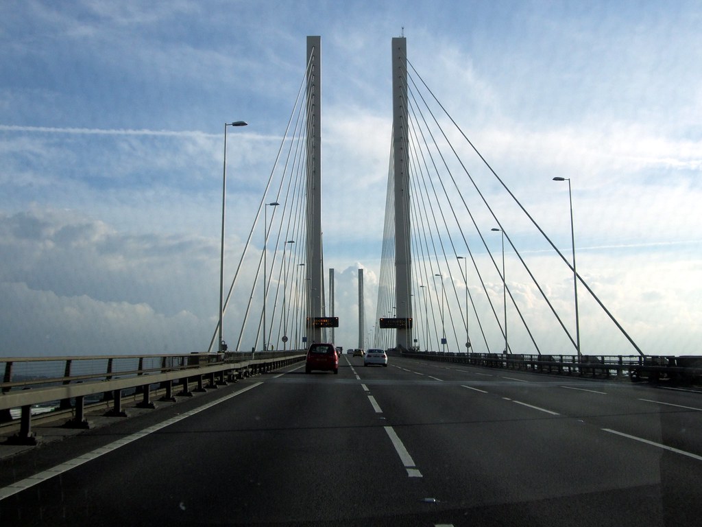 The Queen Elizabeth II Bridge at Dartford/Purfleet Flickr