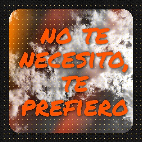 "No te necesito, te prefiero". Walter Riso. Enrique Alonso Guardia
