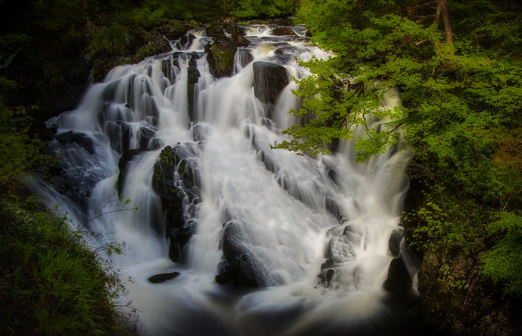 Swallow Falls The stunning Swallow Falls in Snowdonia, Wal… Dave